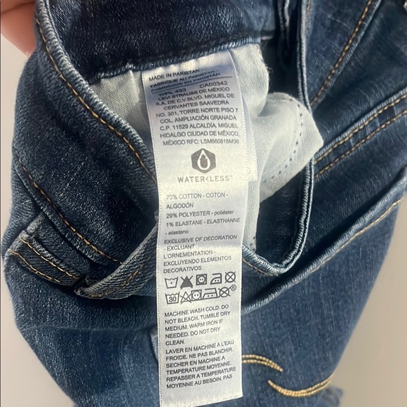 Signature by Levi Strauss Blue Denim Jeans - Picture 3 of 6